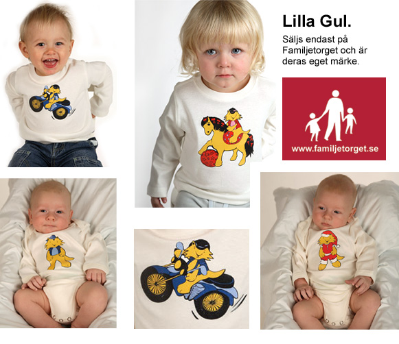 Lilla Gul - design för Famnet.